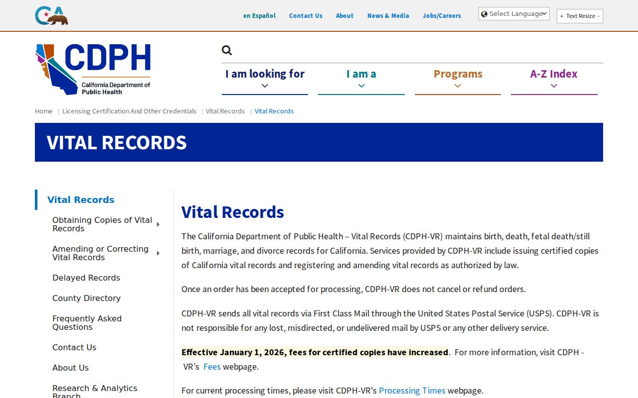 Rialto residents directory California vital records